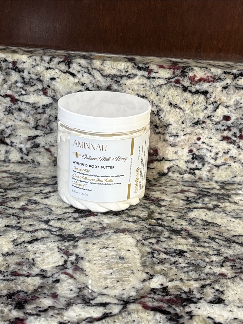 Aminnah Oatmeal Milk & Honey Body Butter